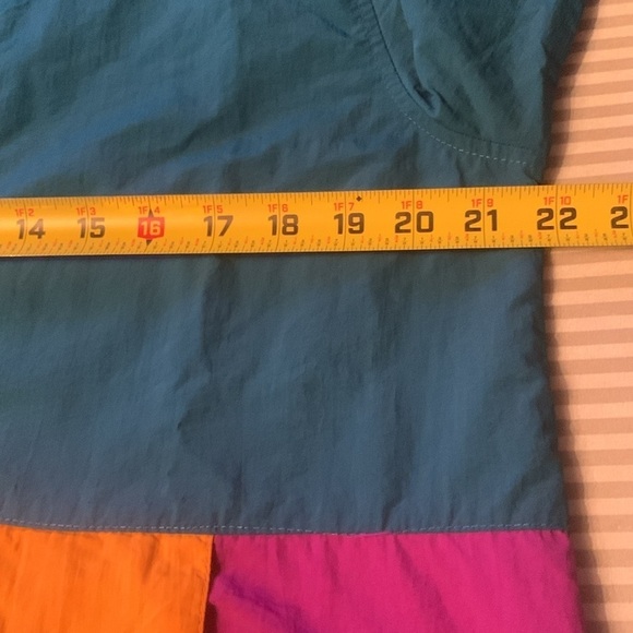 No Boundaries Multi-Color Rain Jacket Size S 34-36 #60 - Picture 11 of 12